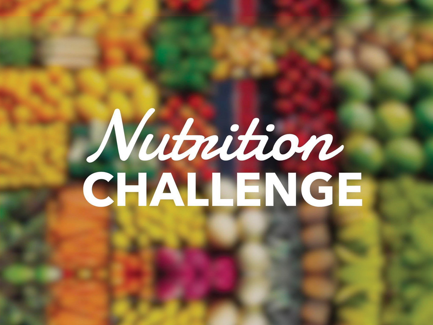 CFP/RISE Fall 2018 Nutrition Challenge